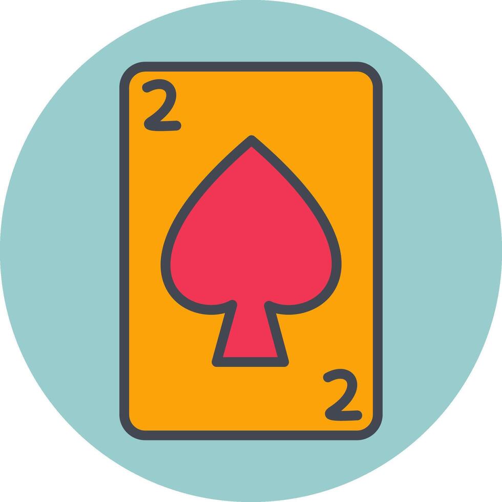 Spades Card Vector Icon
