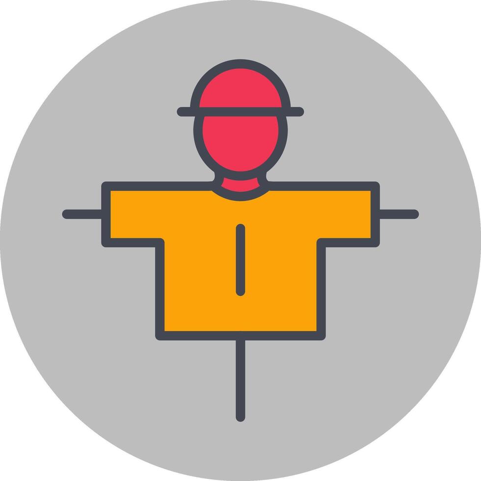 Scare Crow Vector Icon