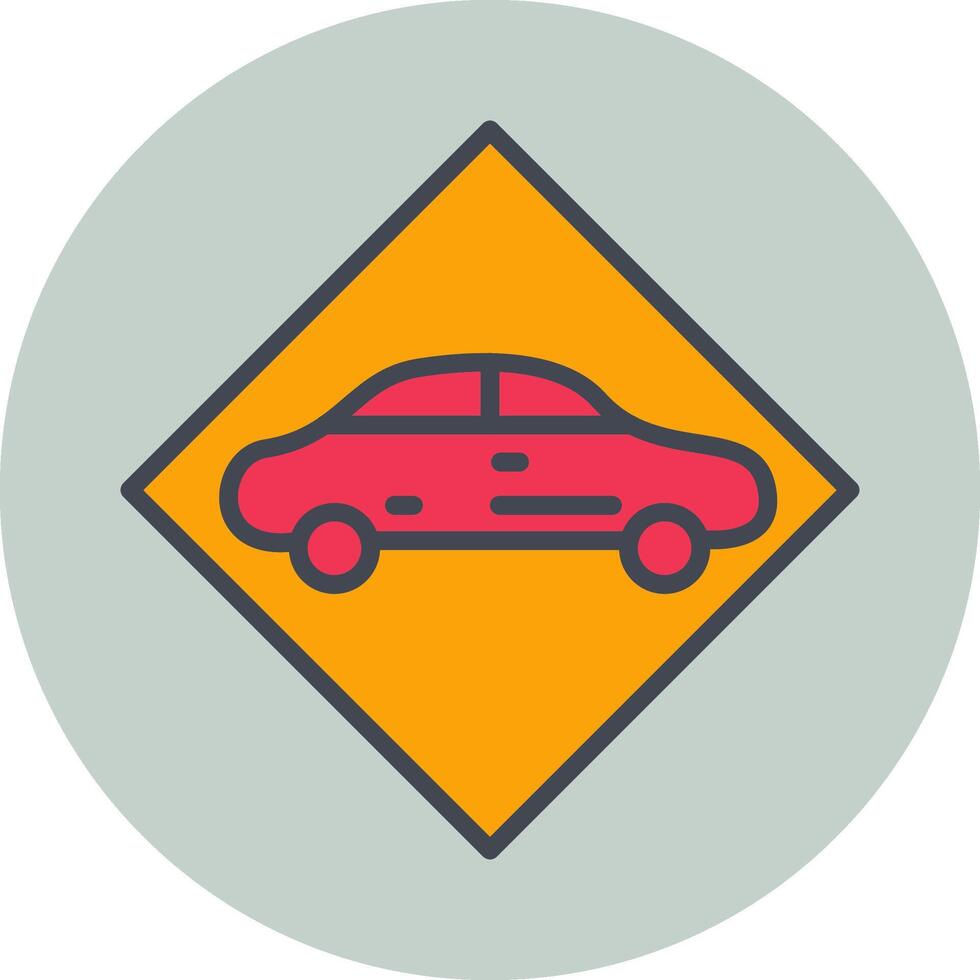 Dangerous Vehicle Vector Icon