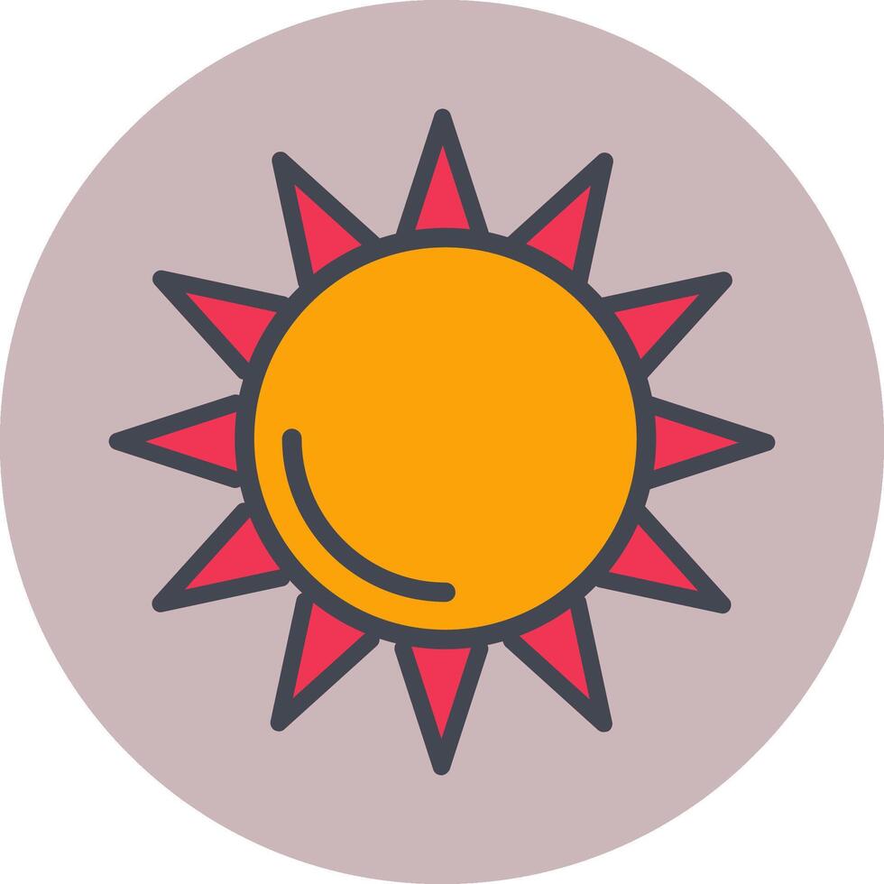 Sun I Vector Icon