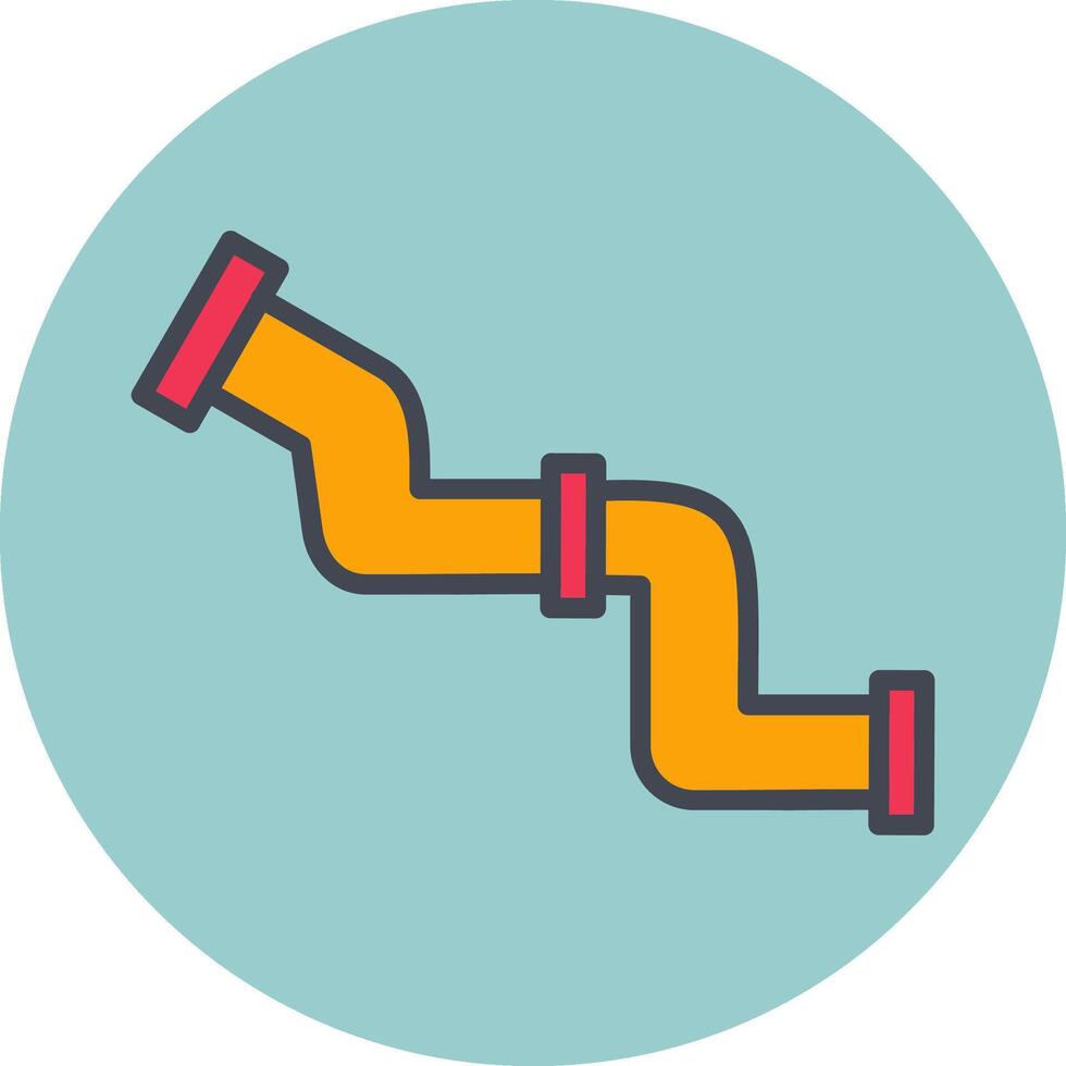 Water Pipe Vector Icon