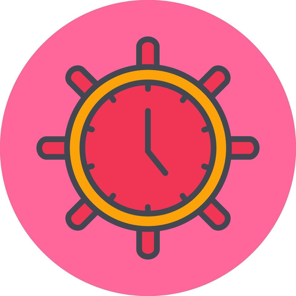 Time Settings Vector Icon