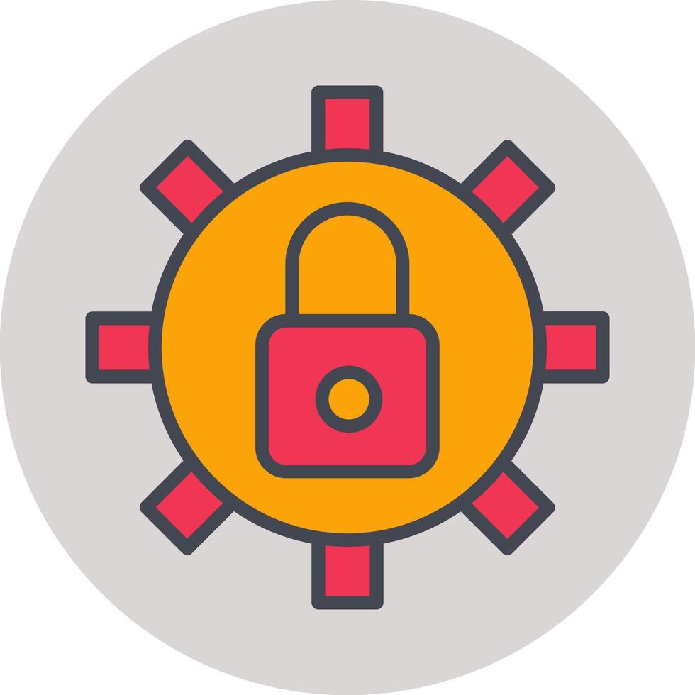 Security Settings Vector Icon