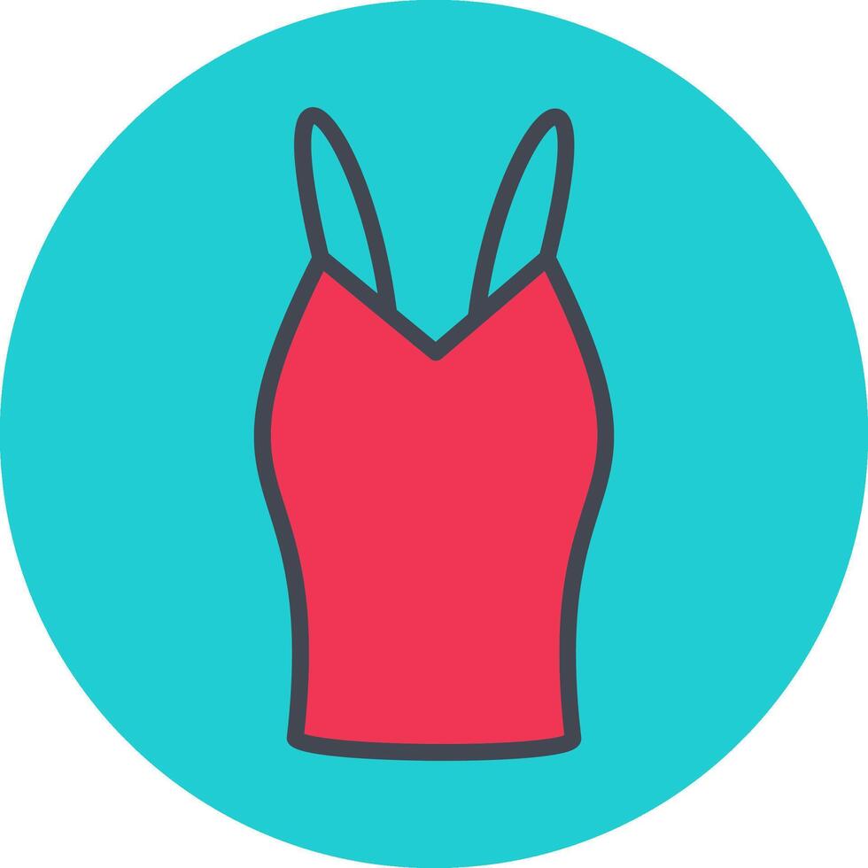 Ladies Vest Vector Icon