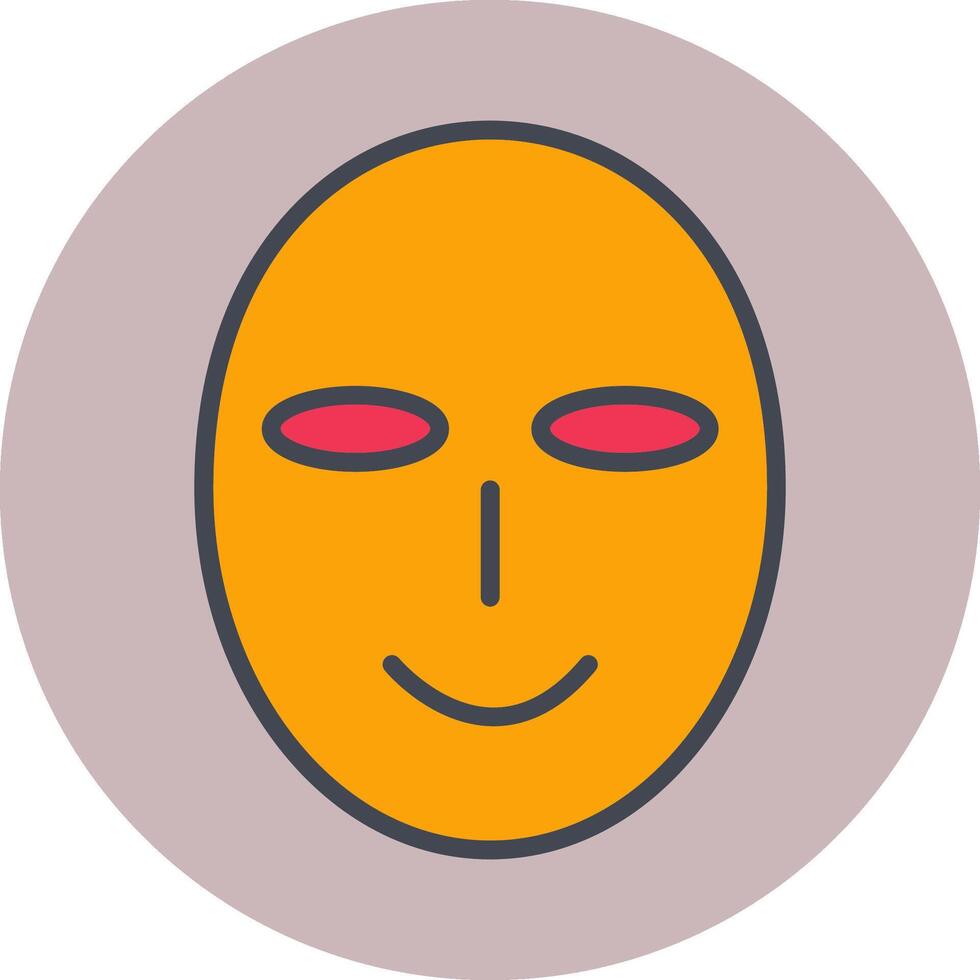 Ancient Face Mask Vector Icon