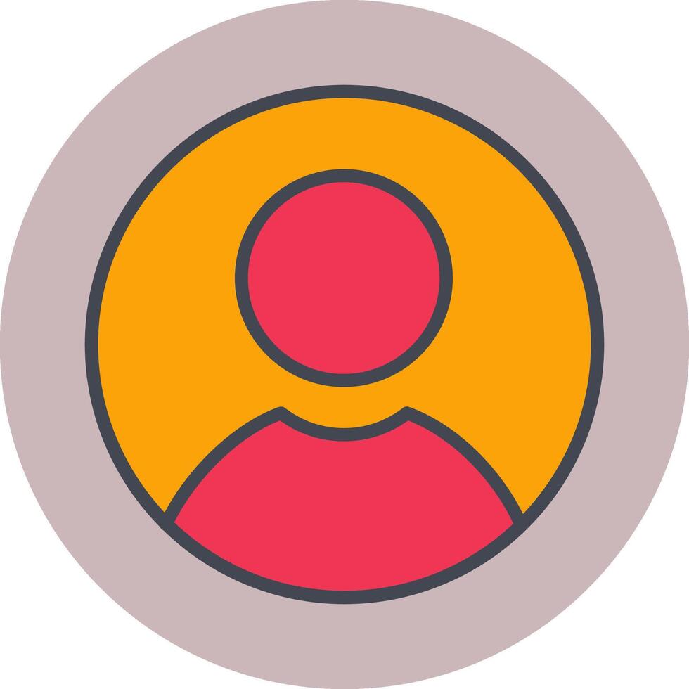 Male Profile Vector Icon