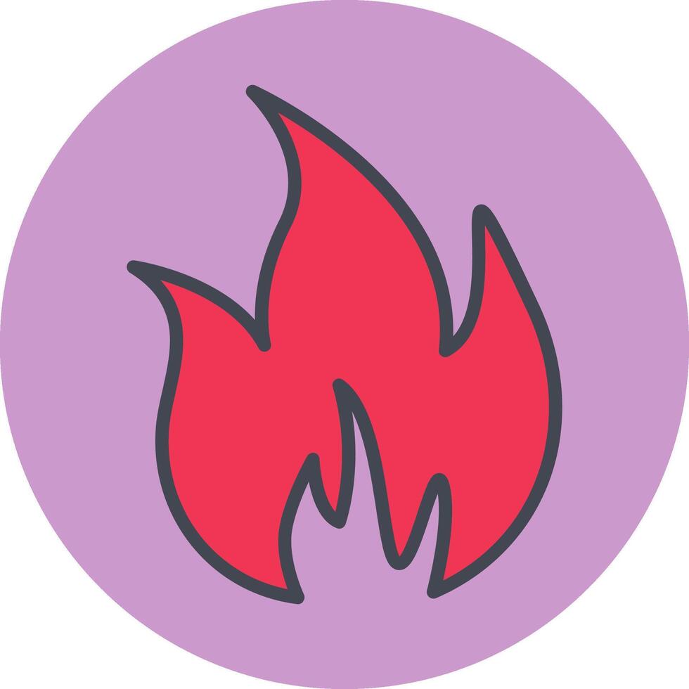 Flame Vector Icon