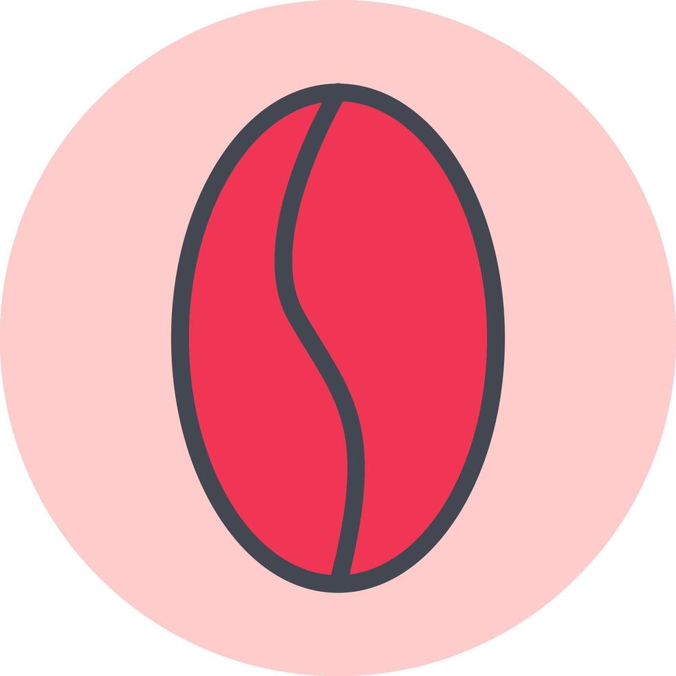 Coffee Grain Vector Icon