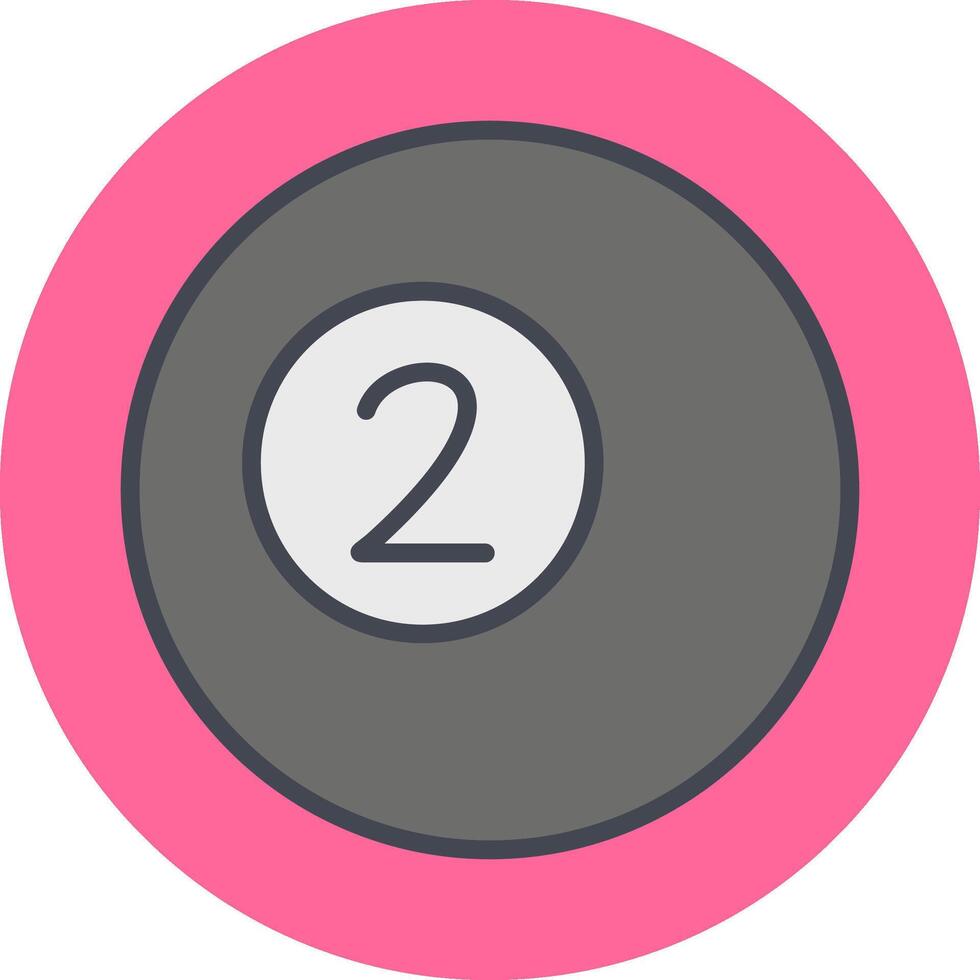 Pool Ball Vector Icon