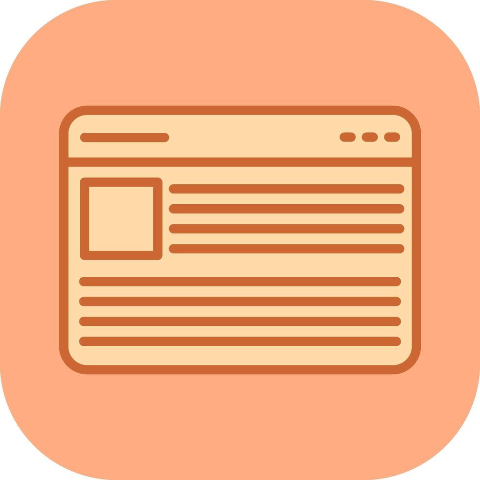 Blogging Services Vector Icon