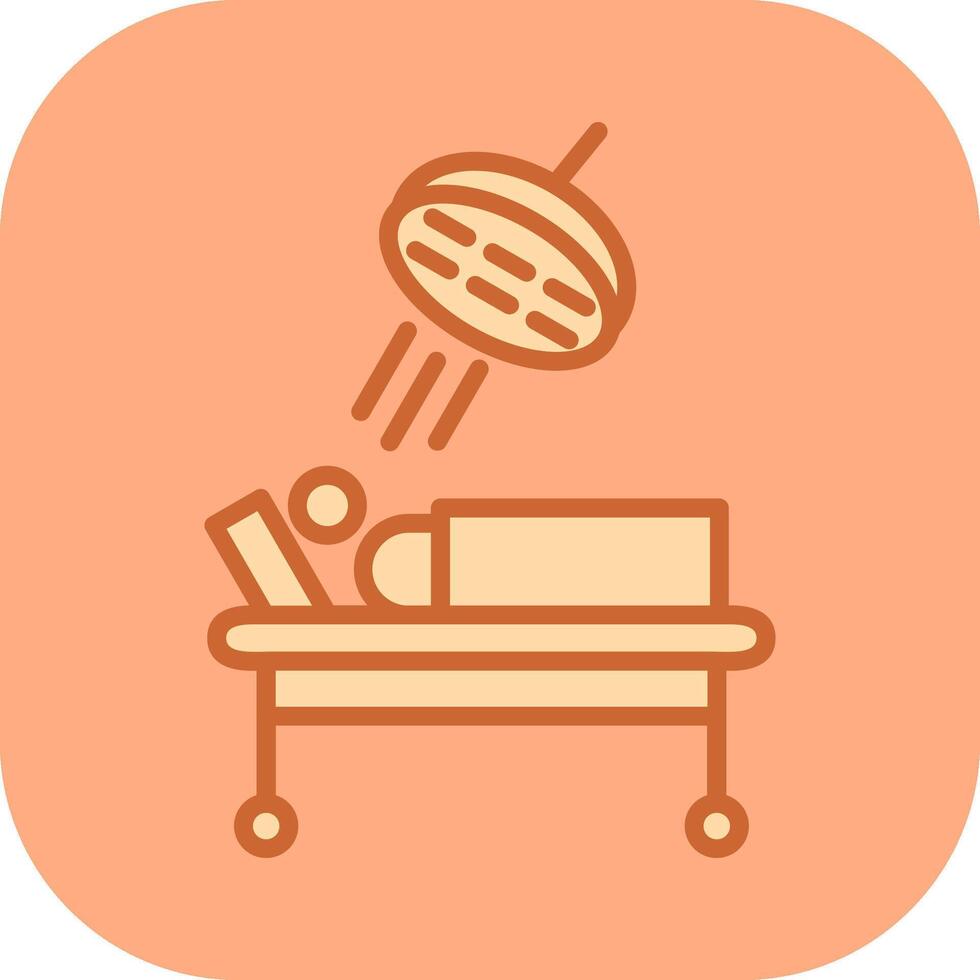 Operating Room Light Vector Icon