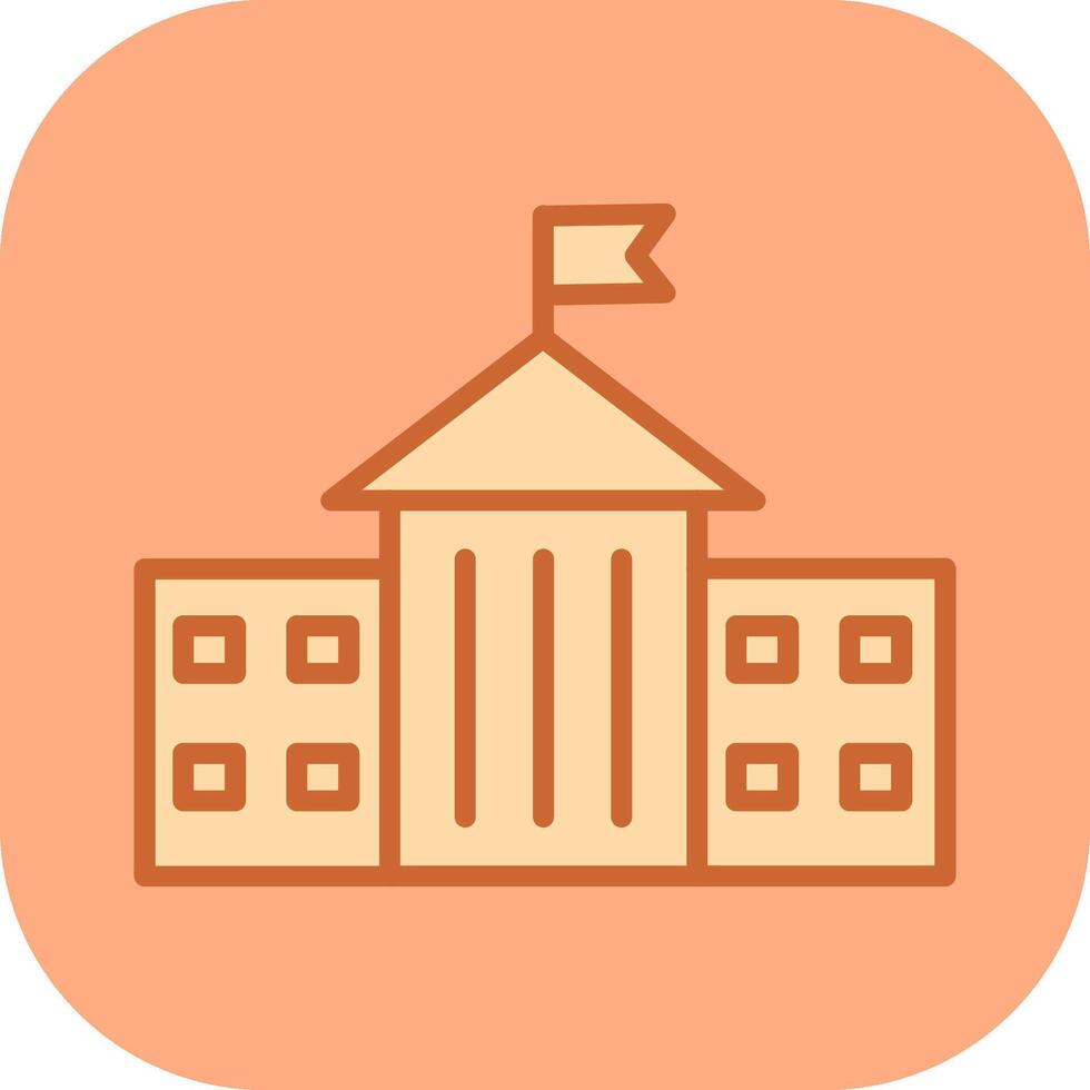 Presidential Building Vector Icon