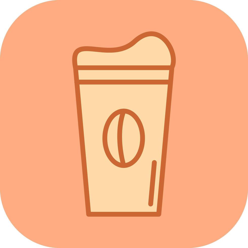 Latte Vector Icon