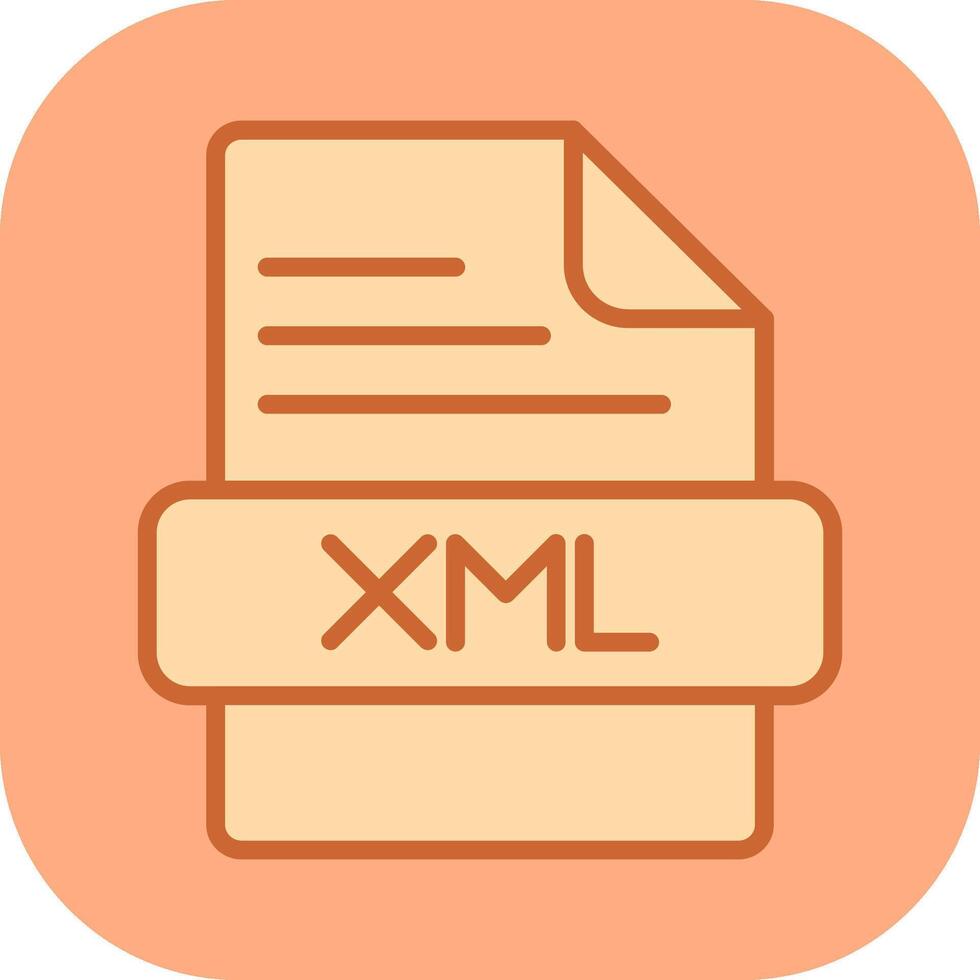 XML Vector Icon