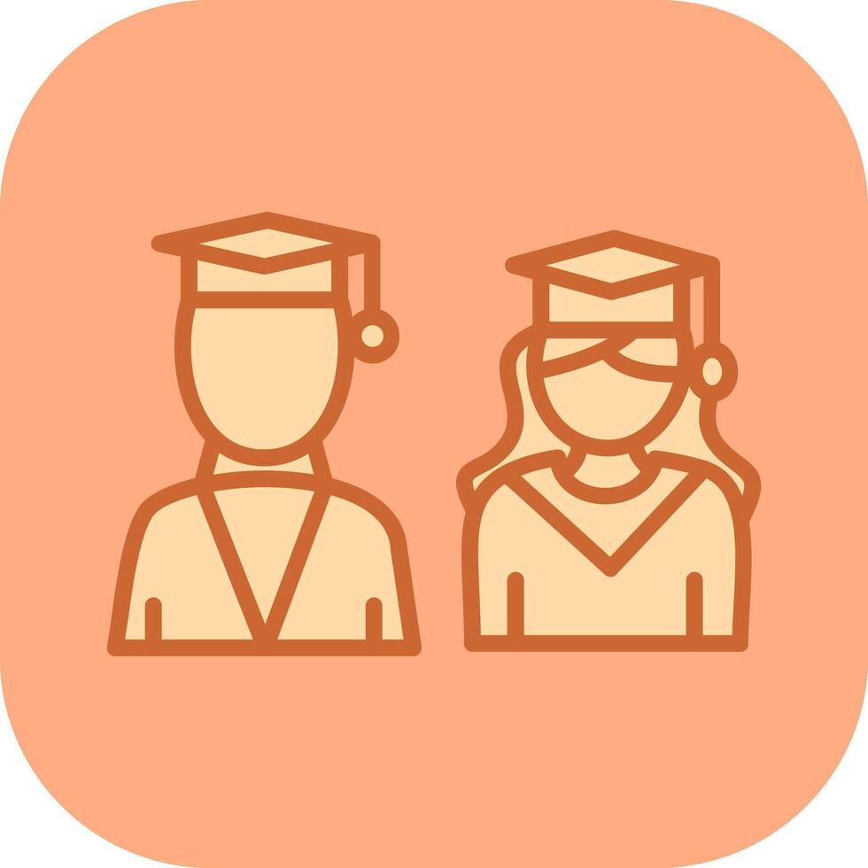 Graduates Vector Icon