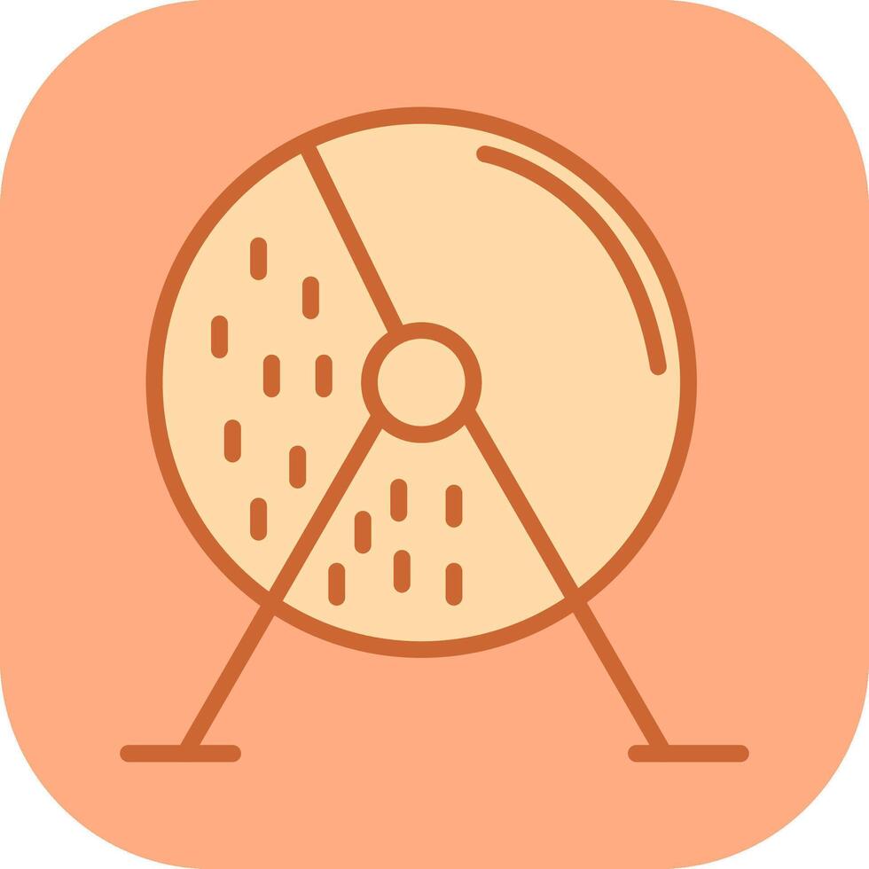 Lottery Machine Vector Icon
