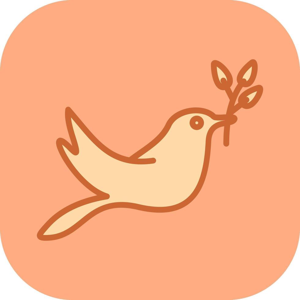 Cute Bird Vector Icon