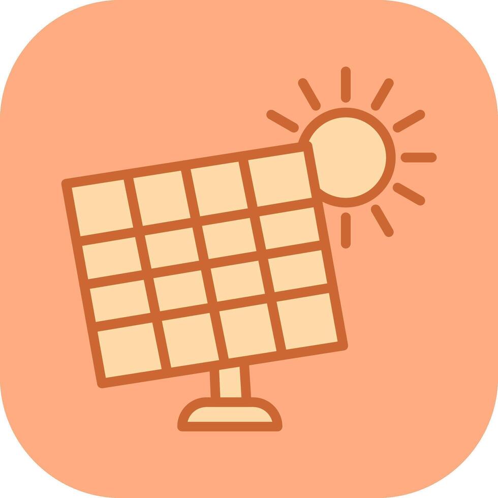 Solar Panel Vector Icon