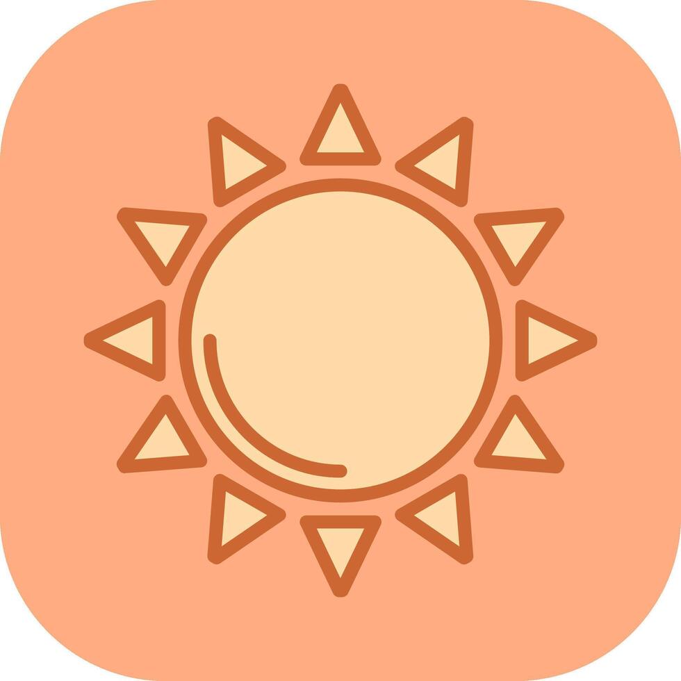 Sun Vector Icon