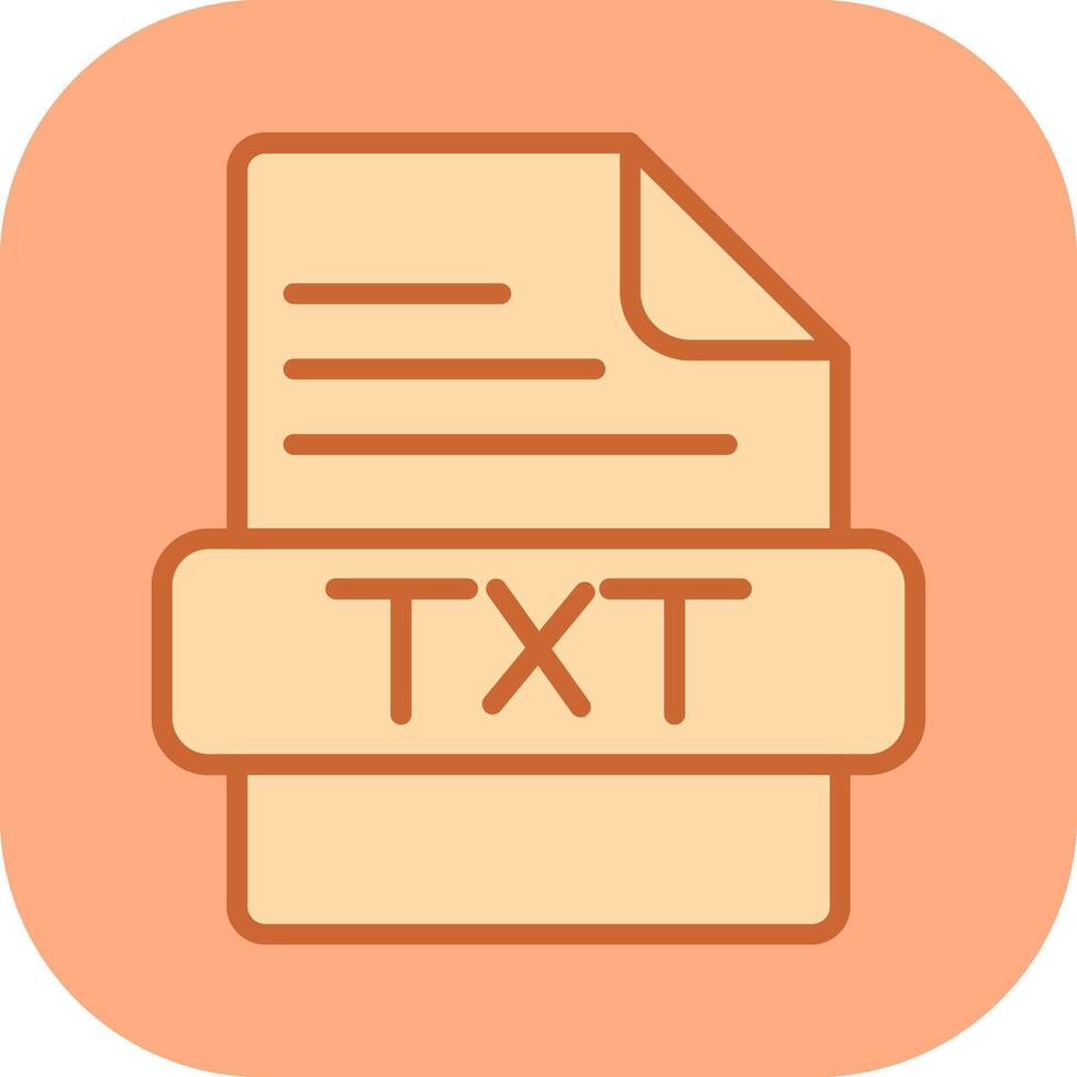 TXT Vector Icon