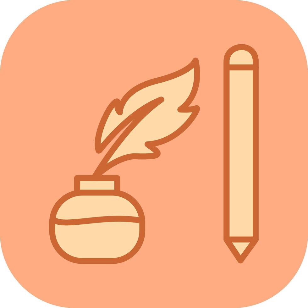 Writing Equipment Vector Icon