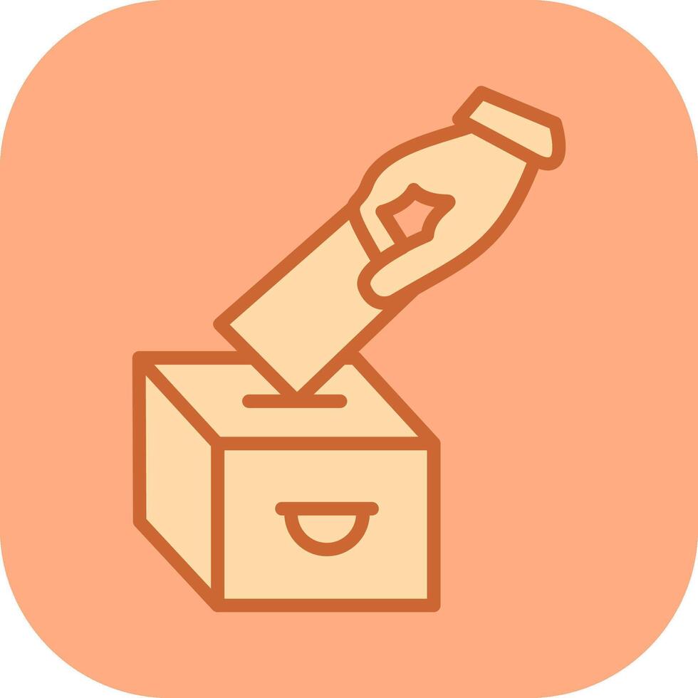 Casting Vote Vector Icon