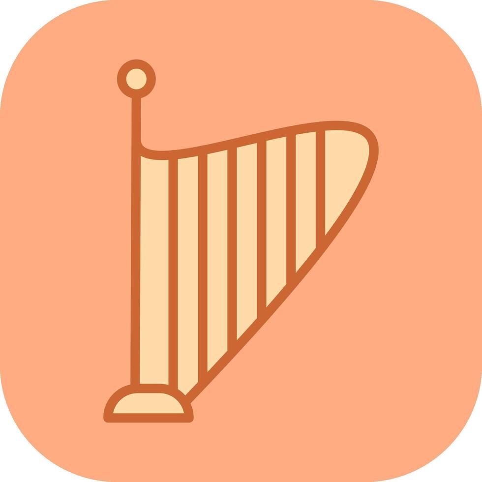 Harp Vector Icon