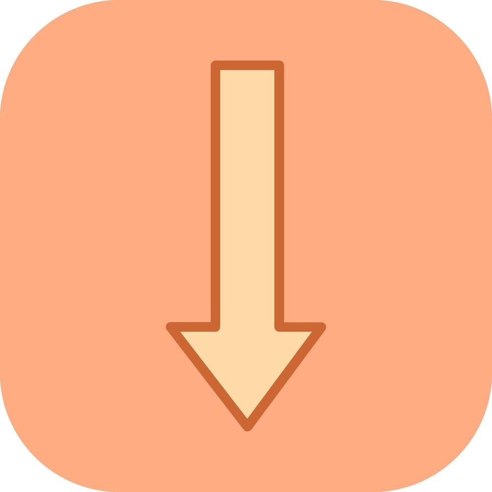 Arrow Down Vector Icon
