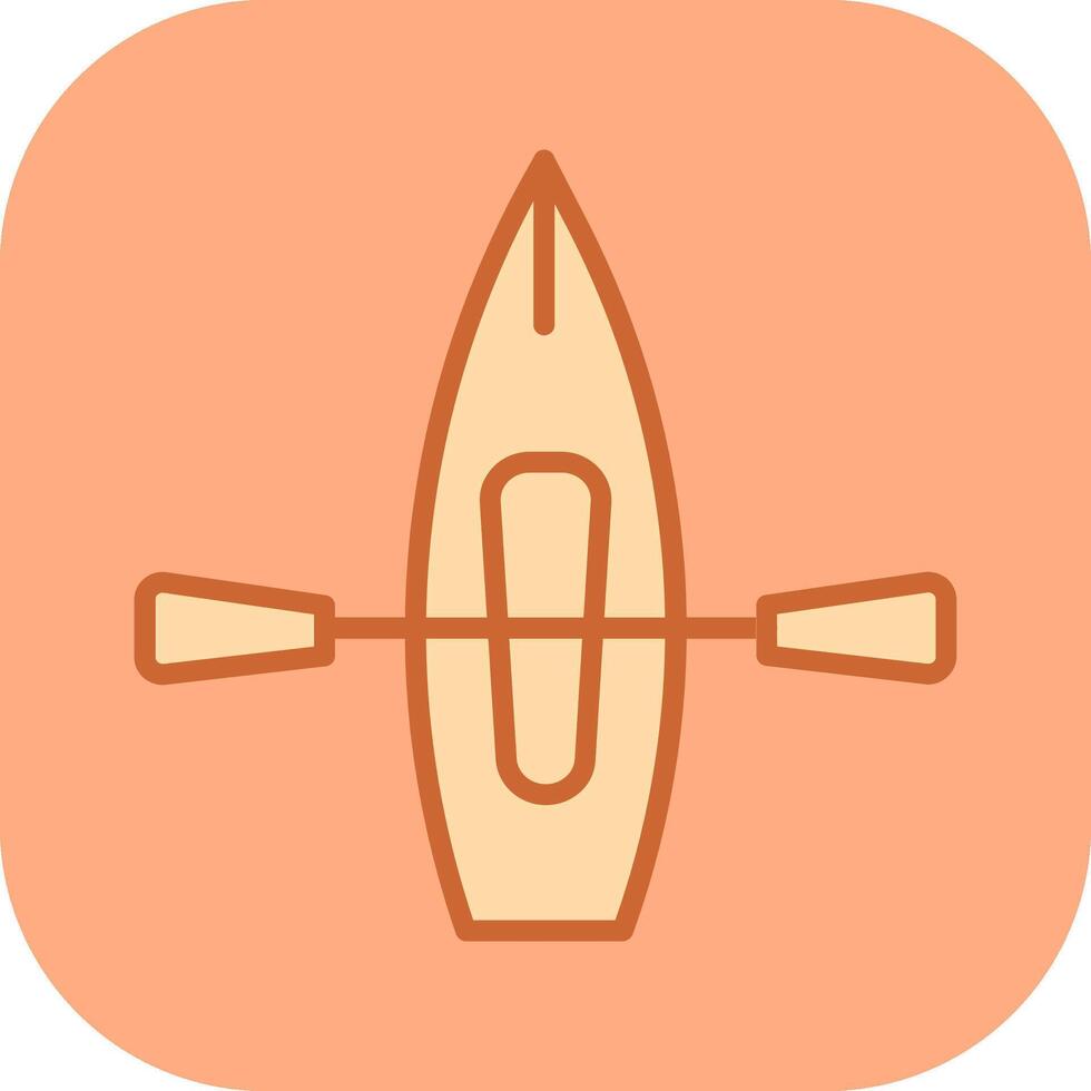 Kayak Vector Icon