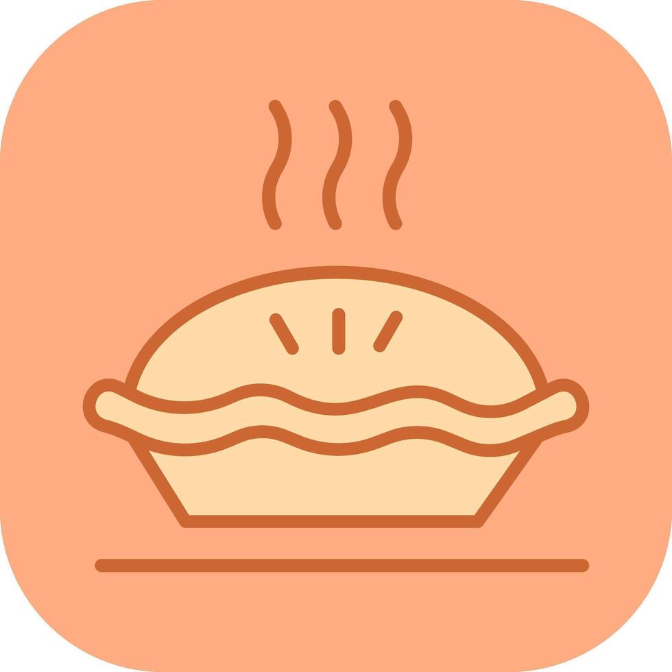 Pie Vector Icon