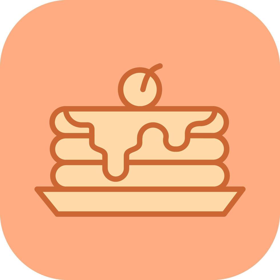 Pancake Vector Icon