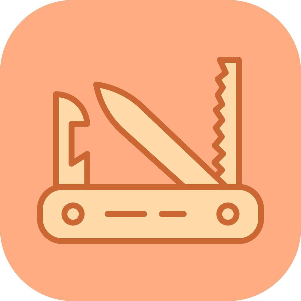 Swiss Army Knife Vector Icon