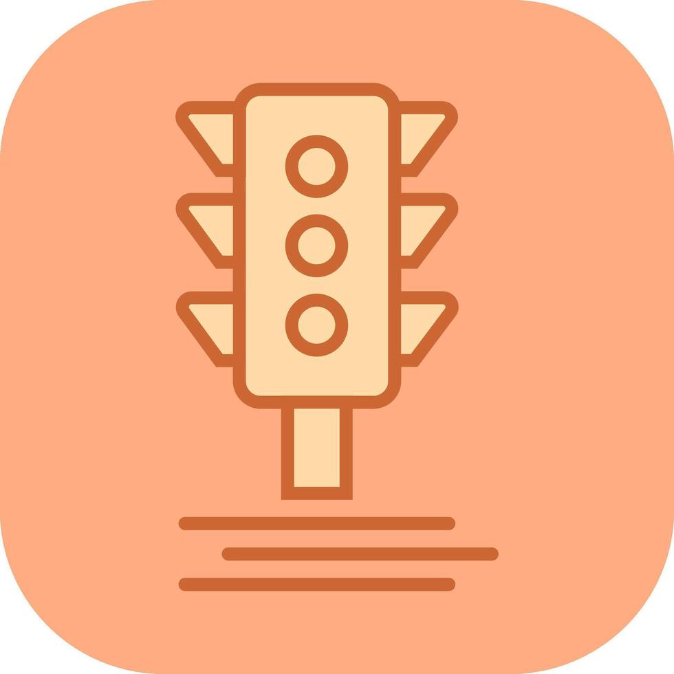 Traffic Signal Vector Icon