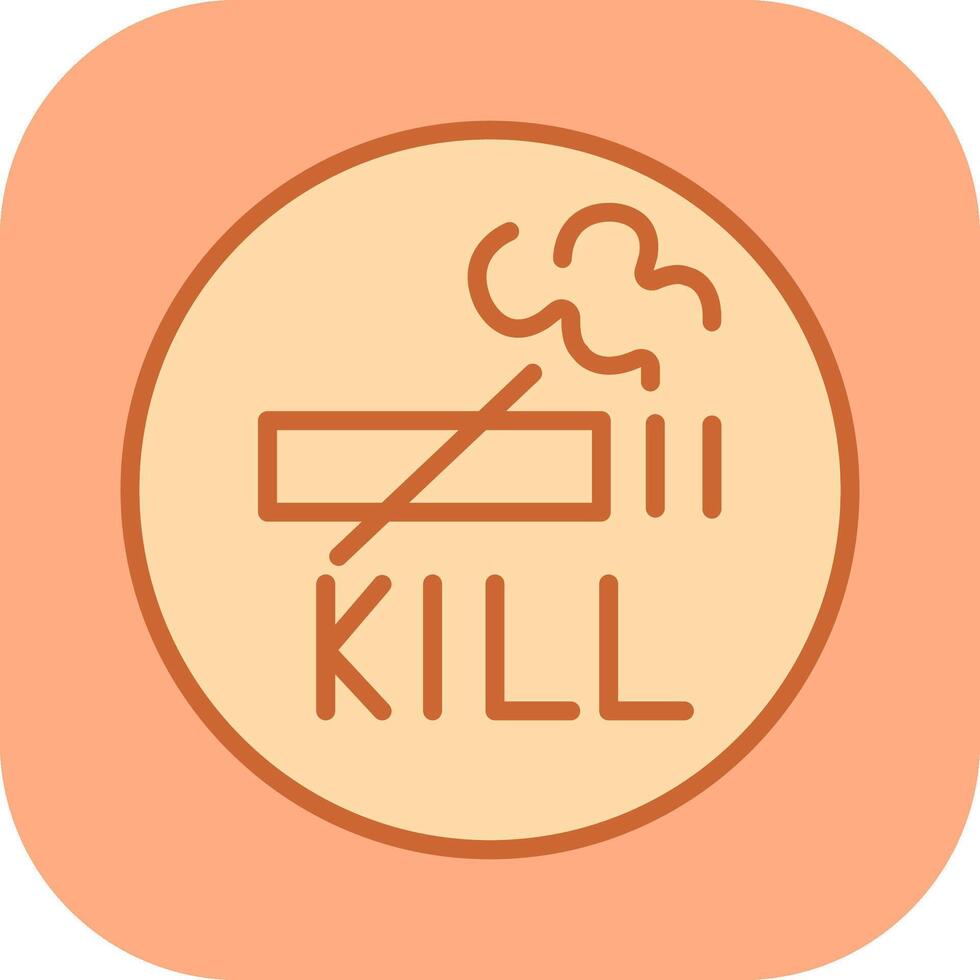 Smoking Kills Vector Icon