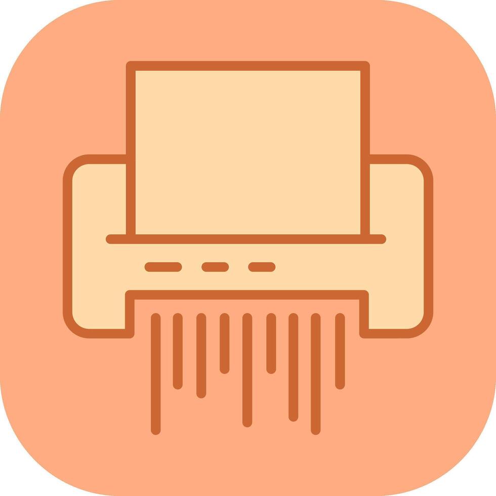 Paper Shredder Vector Icon