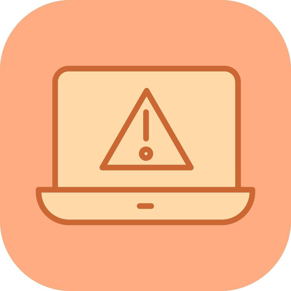 icono de vector de alerta