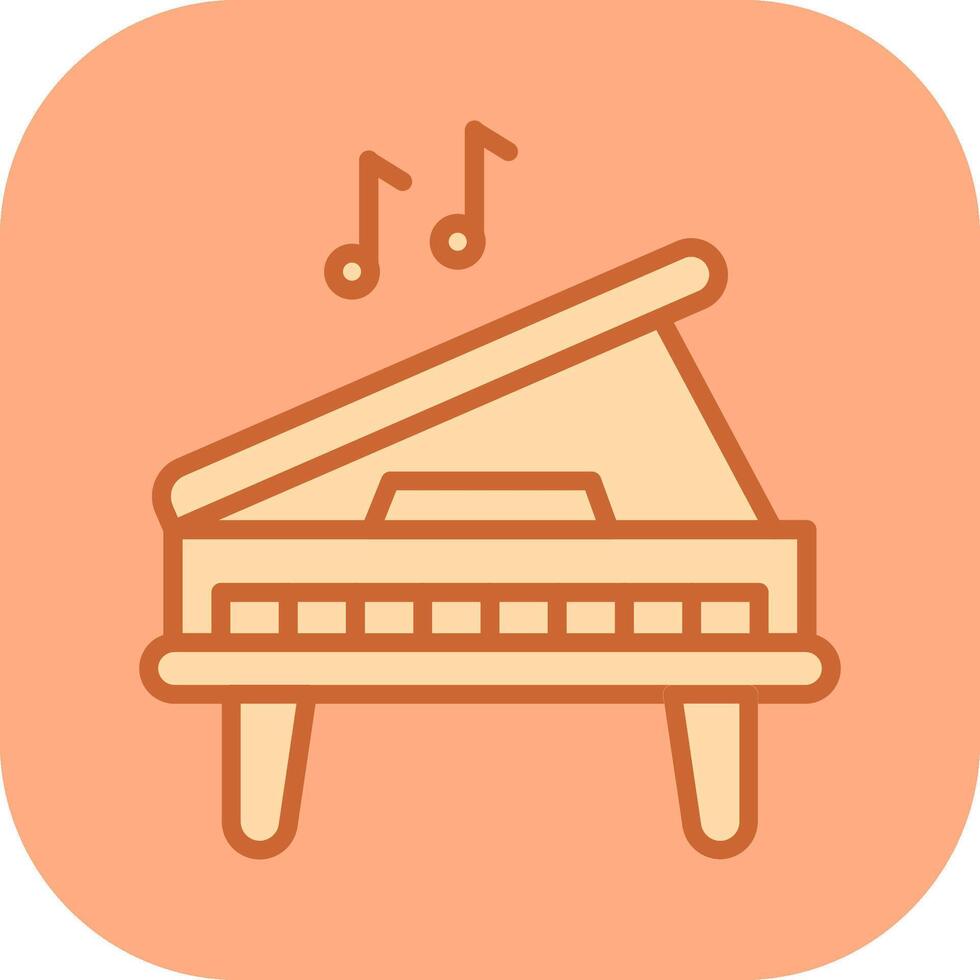 Piano Vector Icon