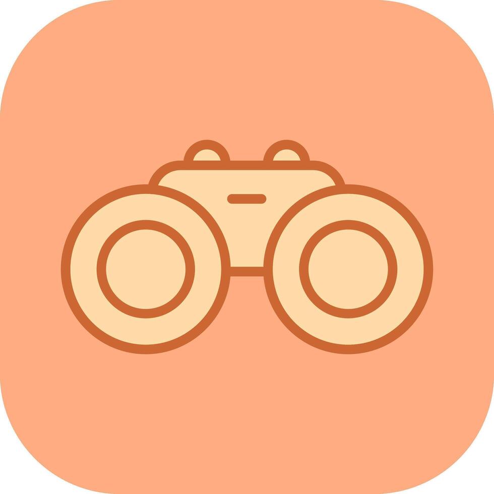 Binocular Vector Icon