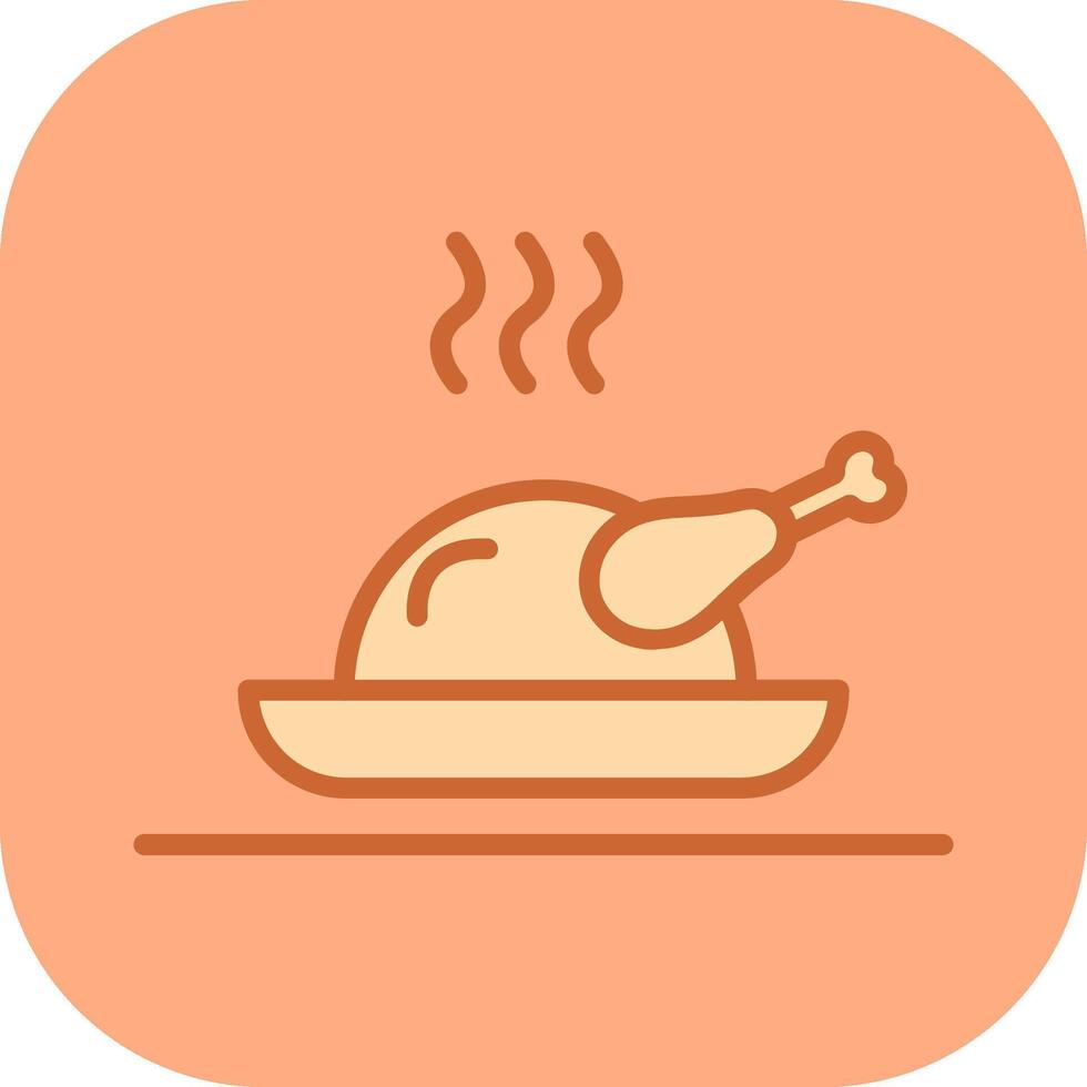 Chicken Vector Icon