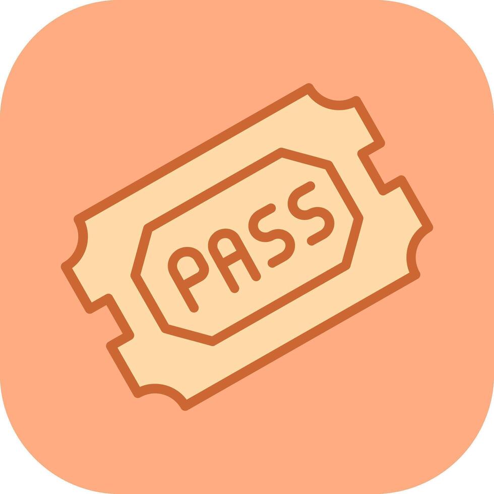 Passes Vector Icon