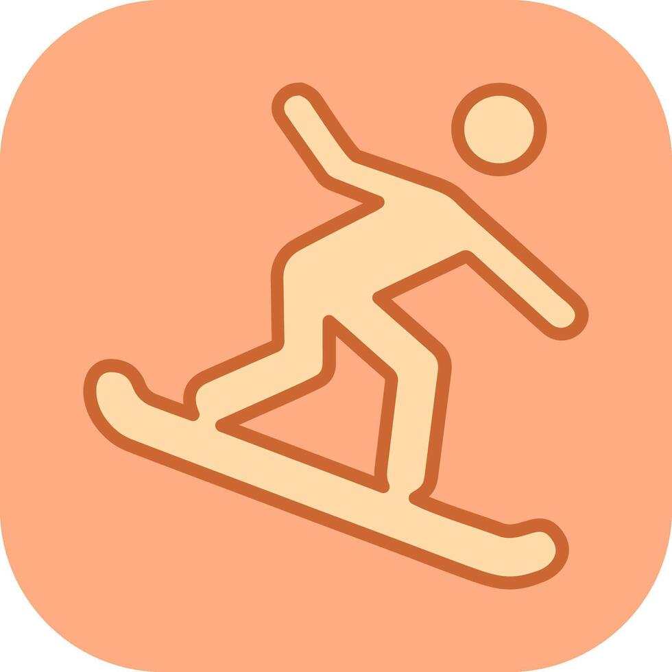 Snowboard Vector Icon