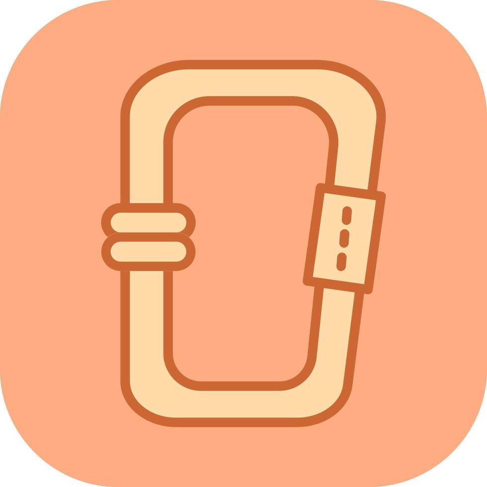 Carabiner Vector Icon