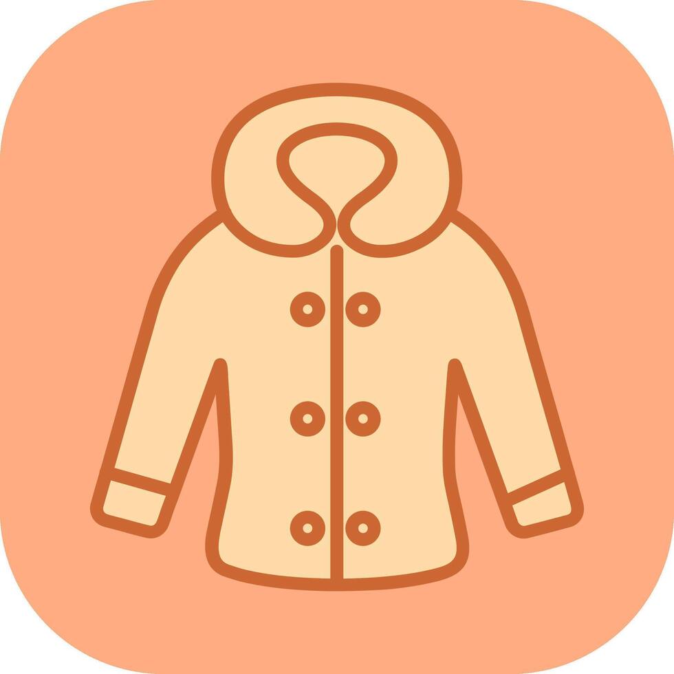 Winter Clothes Vector Icon