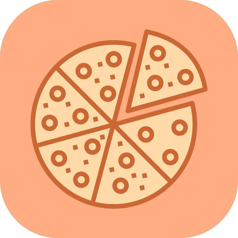 Pizza Slice Vector Icon