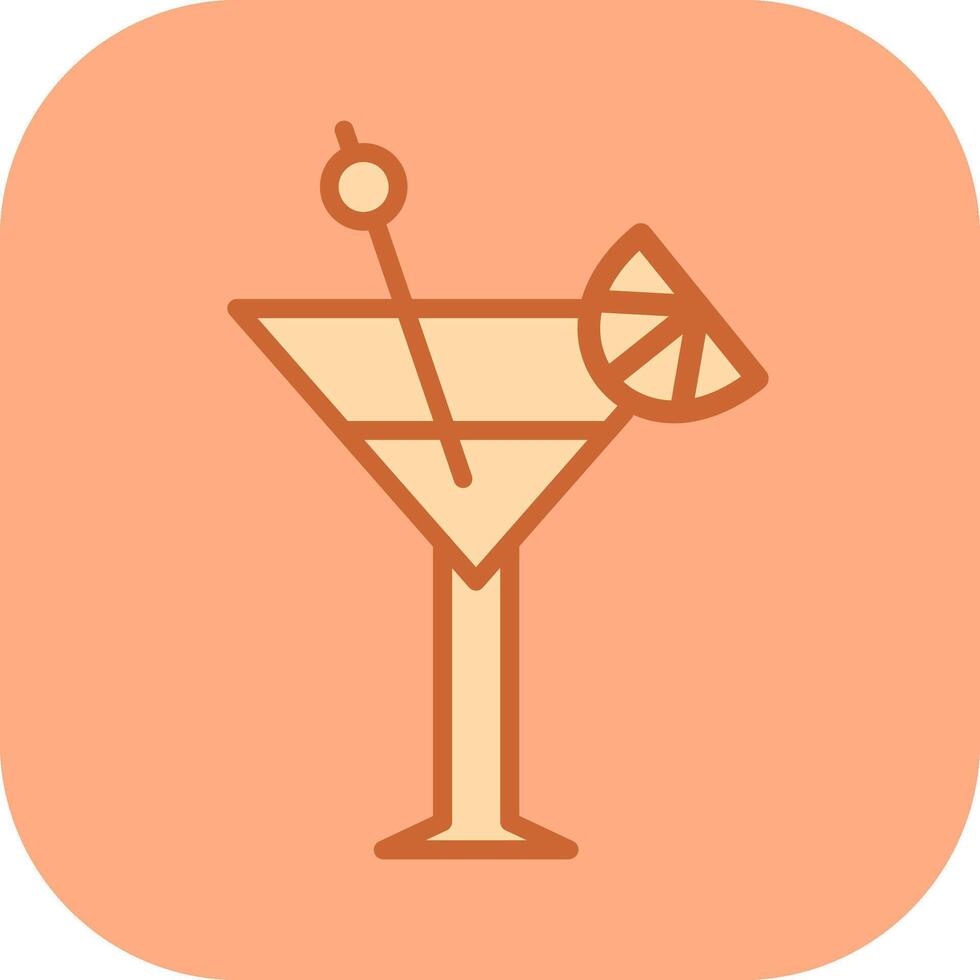 Martini Vector Icon