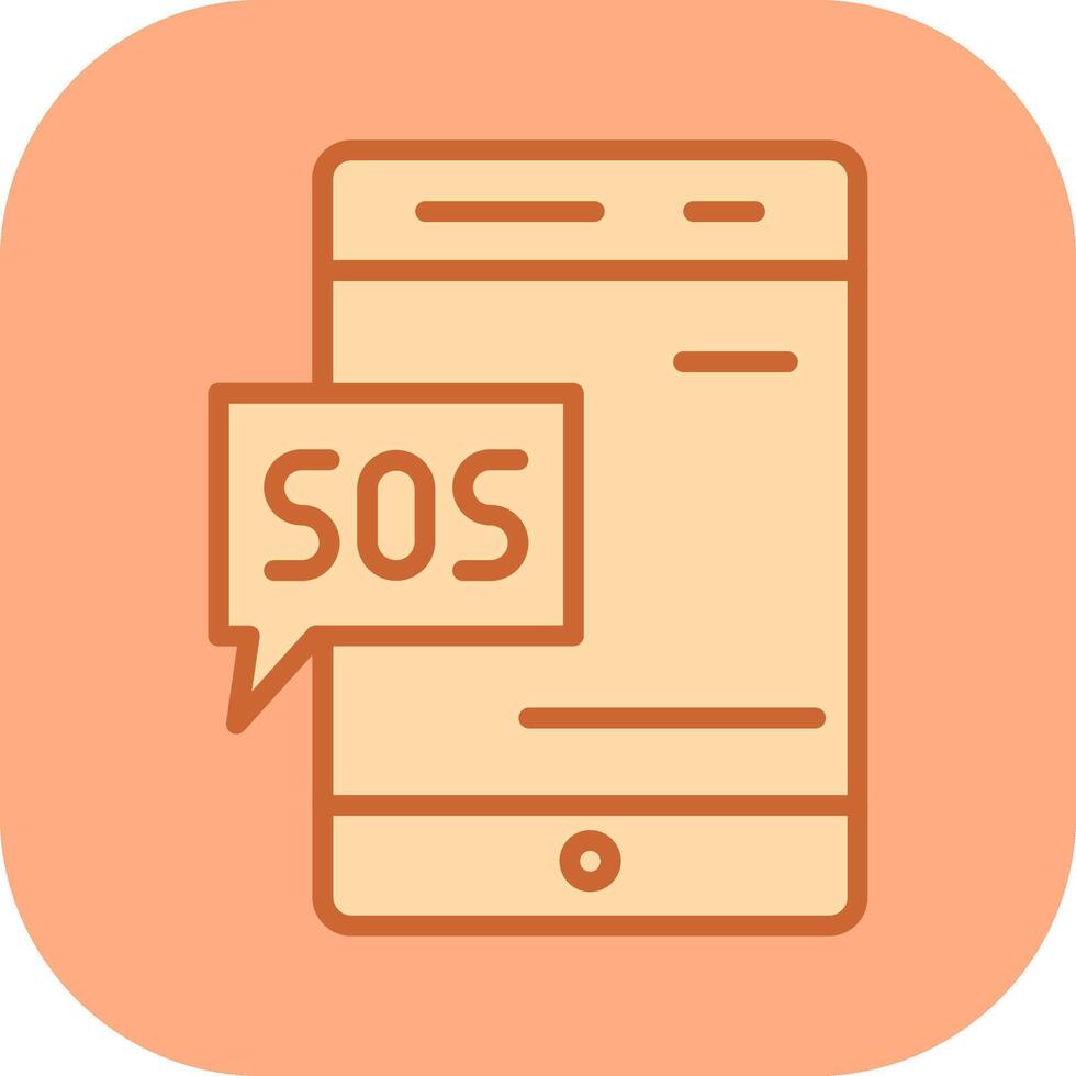 SOS Vector Icon