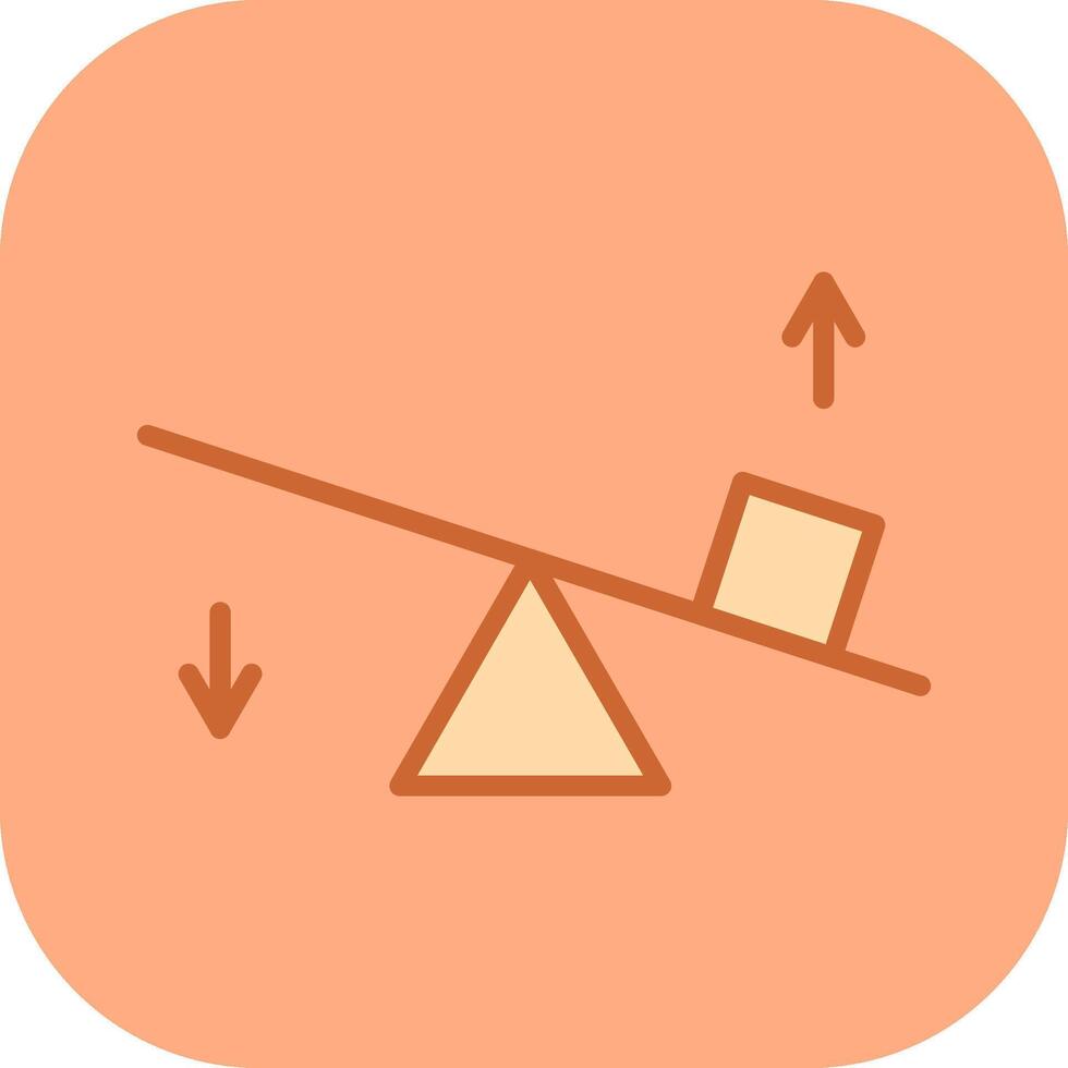 Seesaw Vector Icon