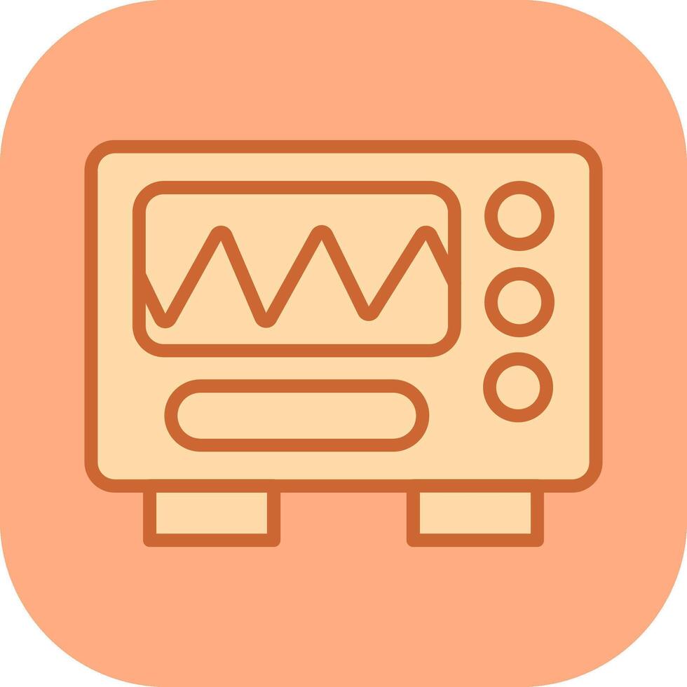 Oscilloscope Vector Icon