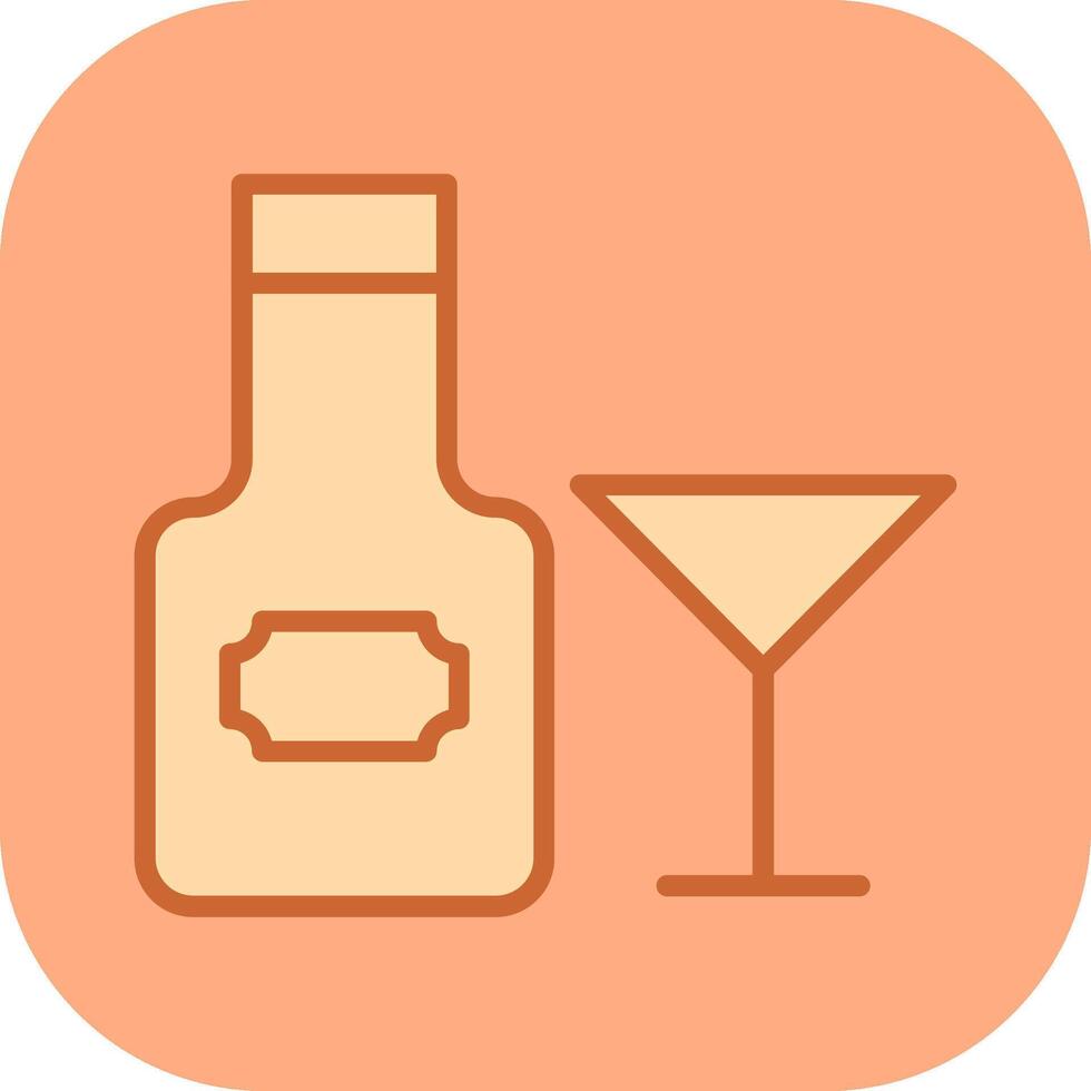 icono de vector de vino