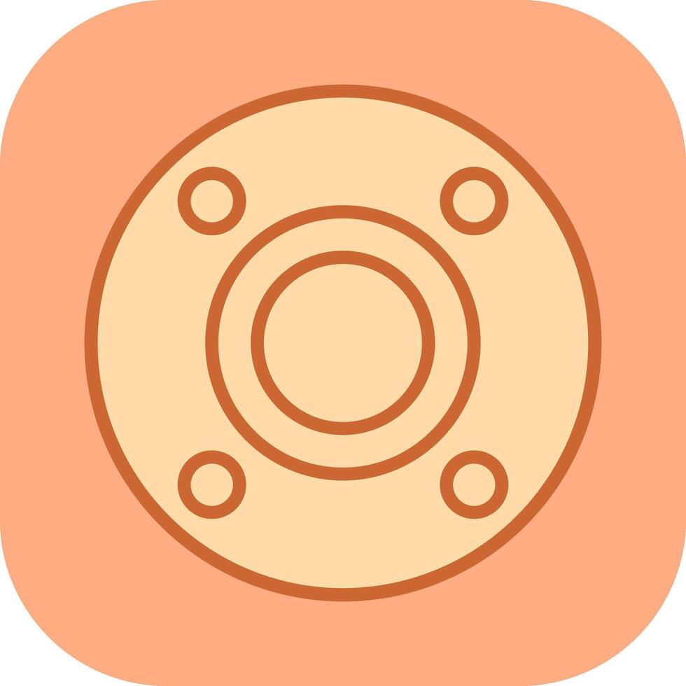 Flange Vector Icon